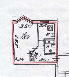 Сдается1-комн.квартира,31,3м²