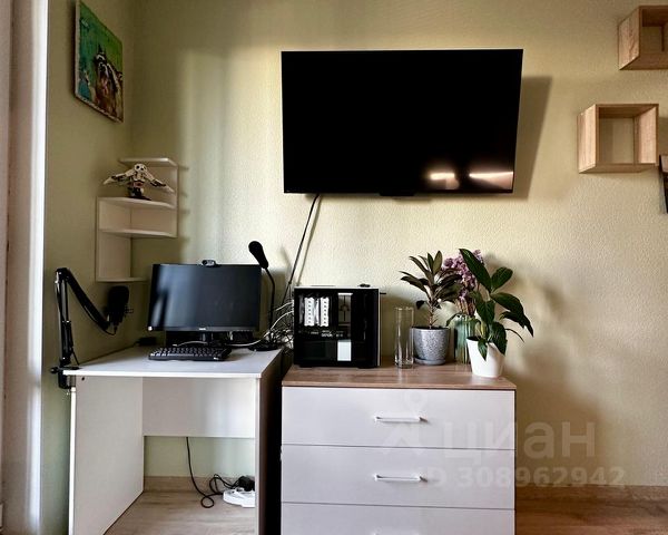 Студия, 24,2 м², 13/19 этаж
