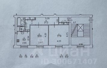 2-комн.кв., 62 м², этаж 2