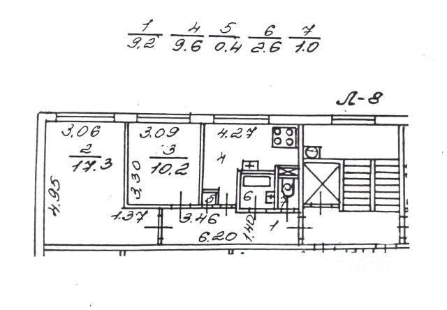 2-комн., 50,3 м², 2/9 этаж