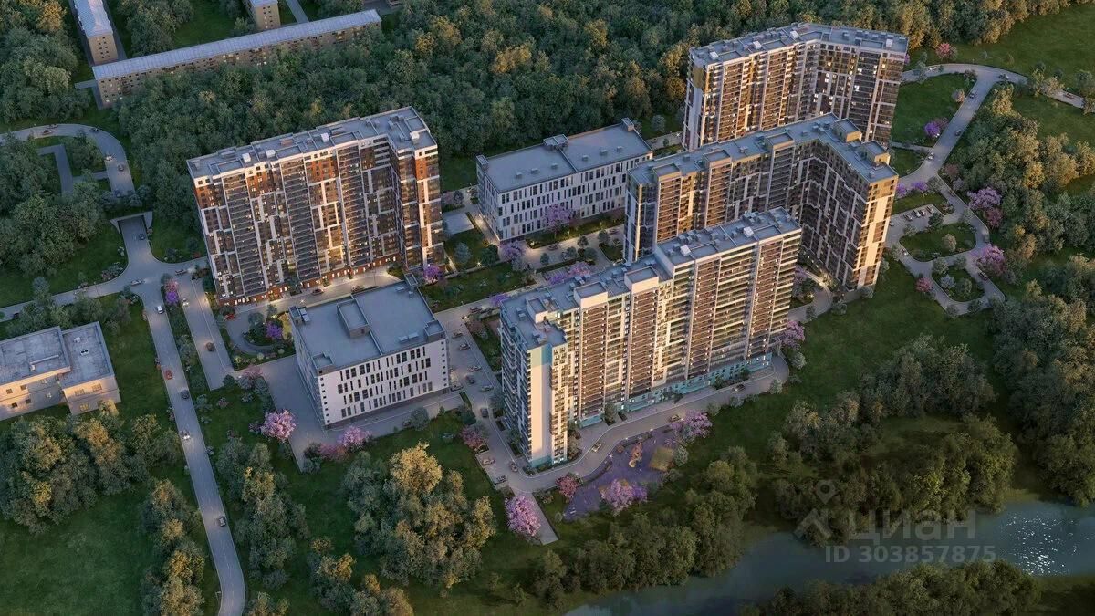 Продажа двухкомнатной квартиры 61,3м² Бокситогорская ул., 33,  Санкт-Петербург, м. Ладожская - база ЦИАН, объявление 303857875