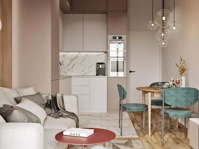 Студия, 20,8 м², 3/5 этаж