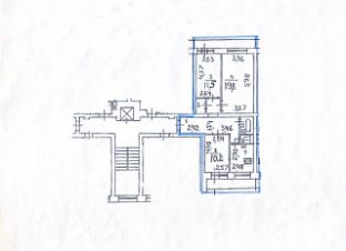 3-комн.кв., 67 м², этаж 9