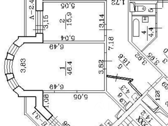 3-комн., 103,7 м², 8/12 этаж