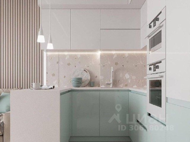 Студия, 21,8 м², 2/5 этаж