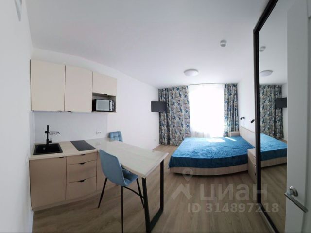 Студия, 23 м², 2/11 этаж