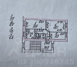 3-комн.кв., 61 м², этаж 5