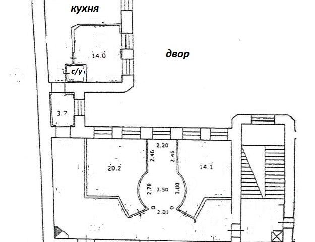 6-комн., 244 м², 2/5 этаж