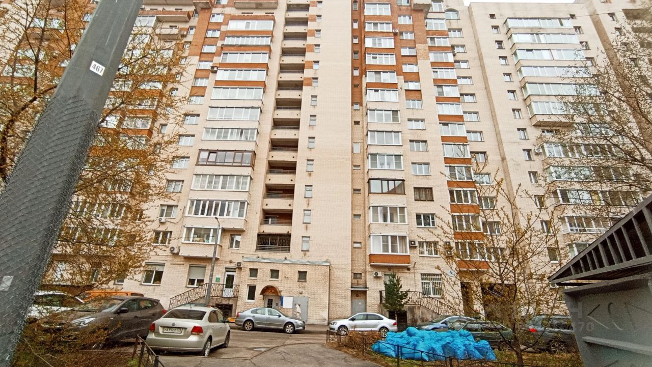 Аренда двухкомнатной квартиры 65,5м² Коломяжский просп., 28к2,  Санкт-Петербург, м. Пионерская - база ЦИАН, объявление 304316470