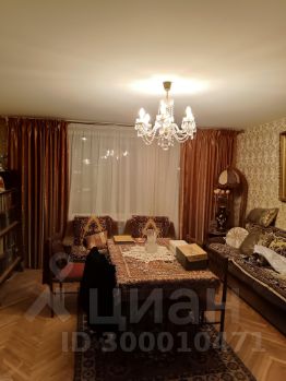 3-комн.кв., 58 м², этаж 1