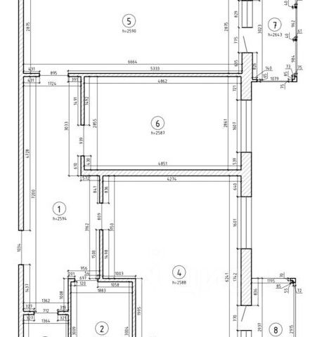 3-комн., 80 м², 8/10 этаж