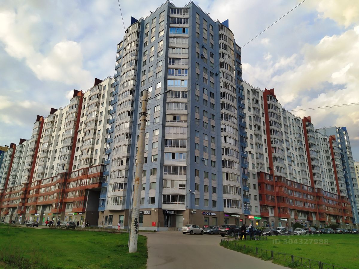 Продаю однокомнатную квартиру 43,8м² Ленинский просп., 72к1, Санкт-Петербург,  м. Ленинский проспект - база ЦИАН, объявление 304327988