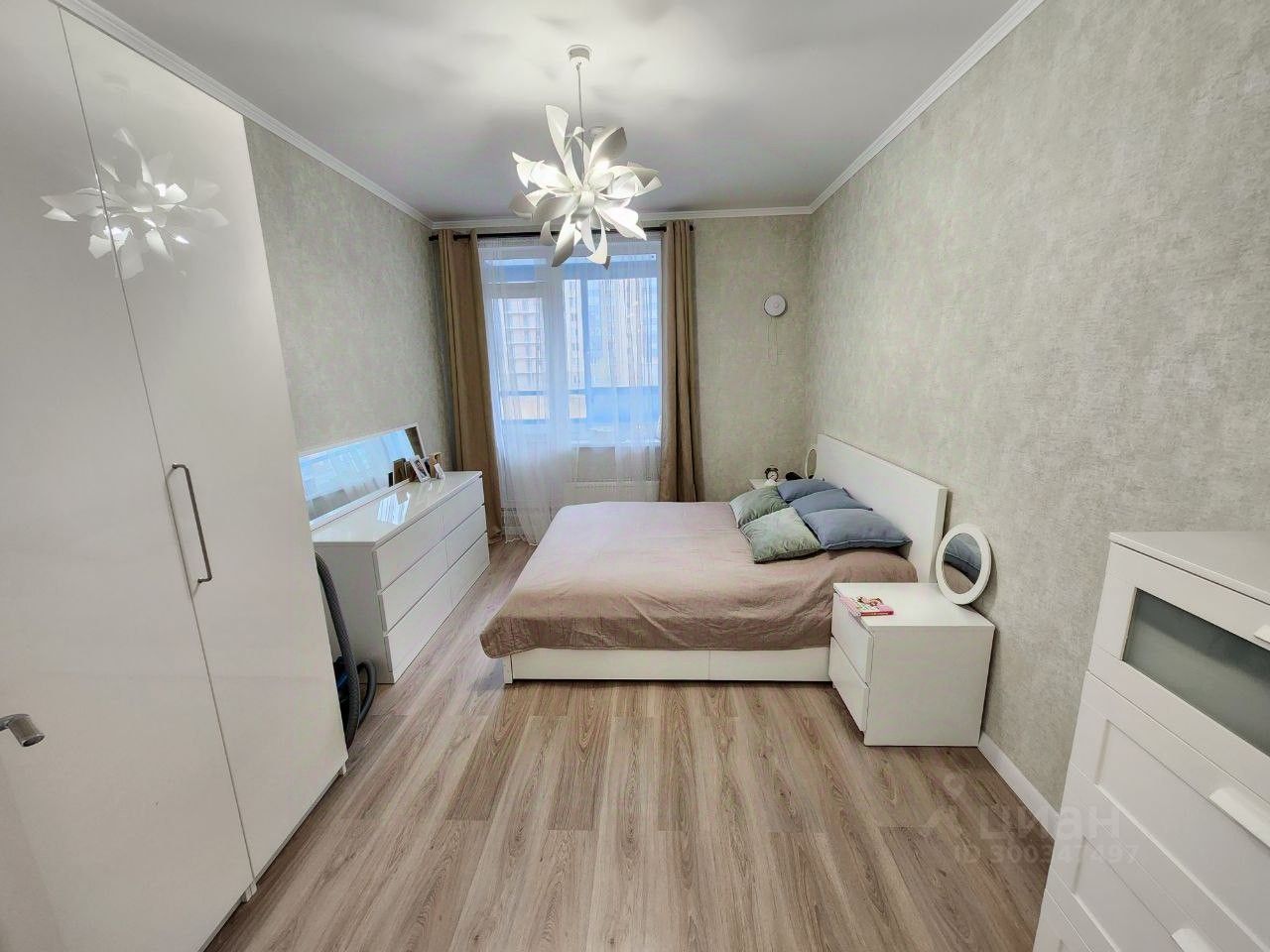 Продажа двухкомнатной квартиры 52,3м² наб. Матисова канала, 5,  Санкт-Петербург, м. Проспект Ветеранов - база ЦИАН, объявление 300347497