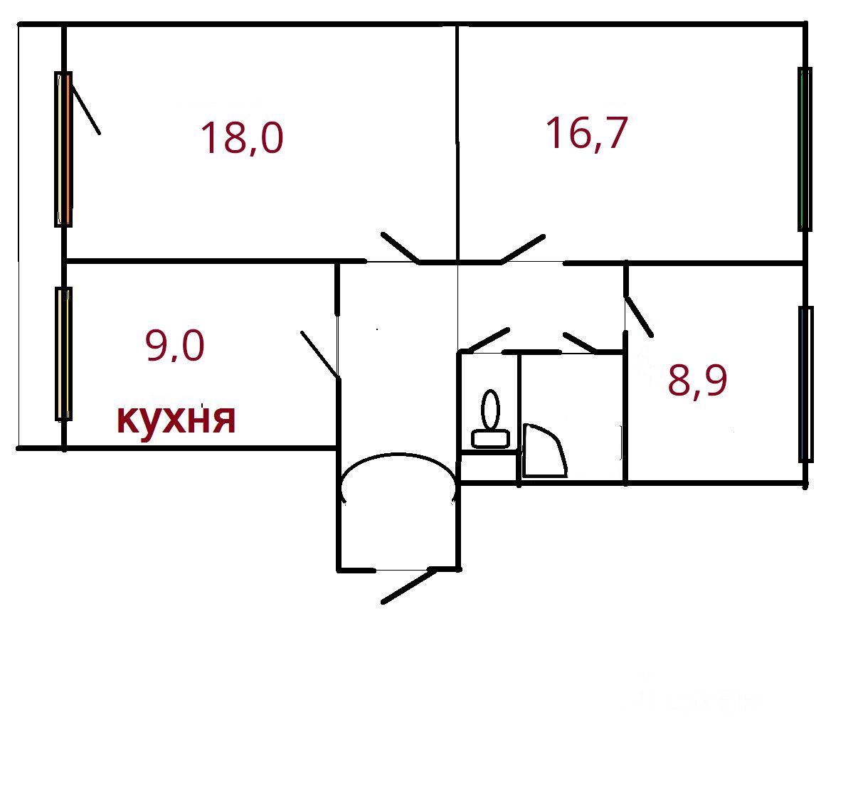 Купить 3-комнатную квартиру вторичка в переулке Моравский в  Санкт-Петербурге, продажа 3-комнатных квартир на вторичном рынке. Найдено 1  объявление.