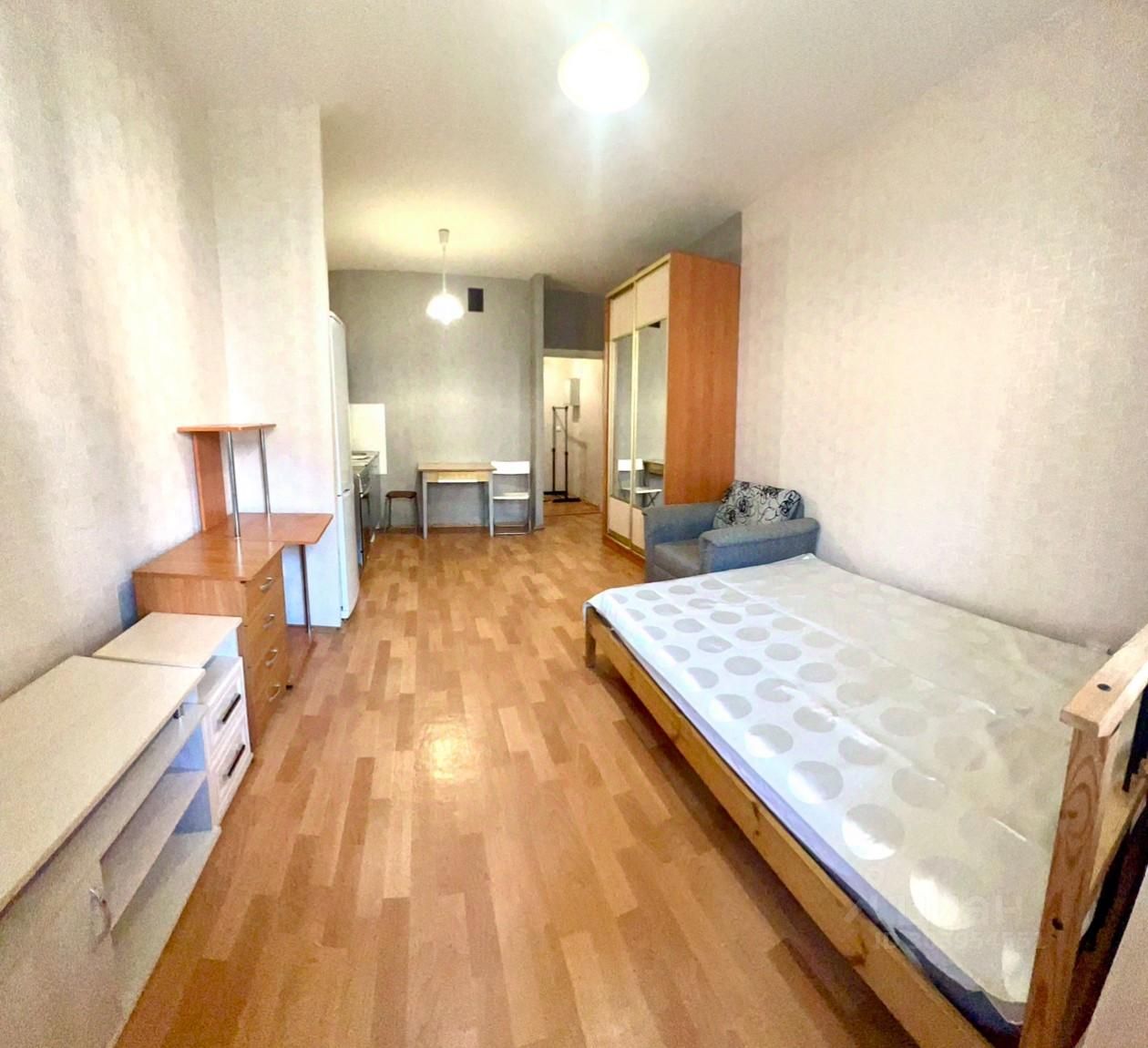 Продаю квартиру-студию 26,4м² Моравский пер., 3к2, Санкт-Петербург, м.  Дунайская - база ЦИАН, объявление 303954551