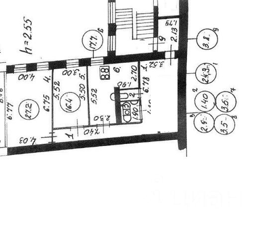 3-комн., 100,8 м², 5/5 этаж