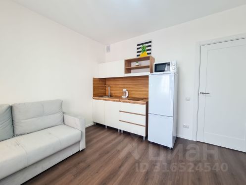 Студия, 21 м², 16/23 этаж
