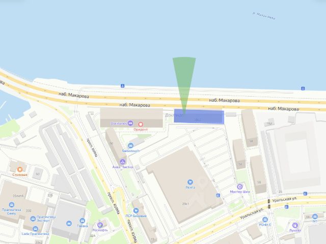 2-комн. апарт., 65,6 м², 8/11 этаж