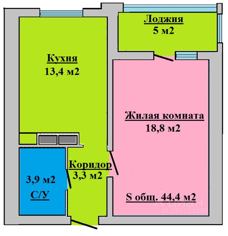 Купить квартиру на улице Парашютная дом 58 в Санкт-Петербурге, продажа  жилой недвижимости на Циан. Найдено 16 объявлений