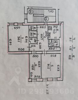 3-комн.кв., 131 м², этаж 3