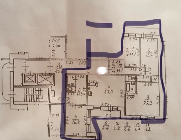 4-комн., 140 м², 14/19 этаж