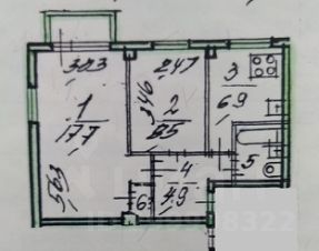 2-комн.кв., 42 м², этаж 4