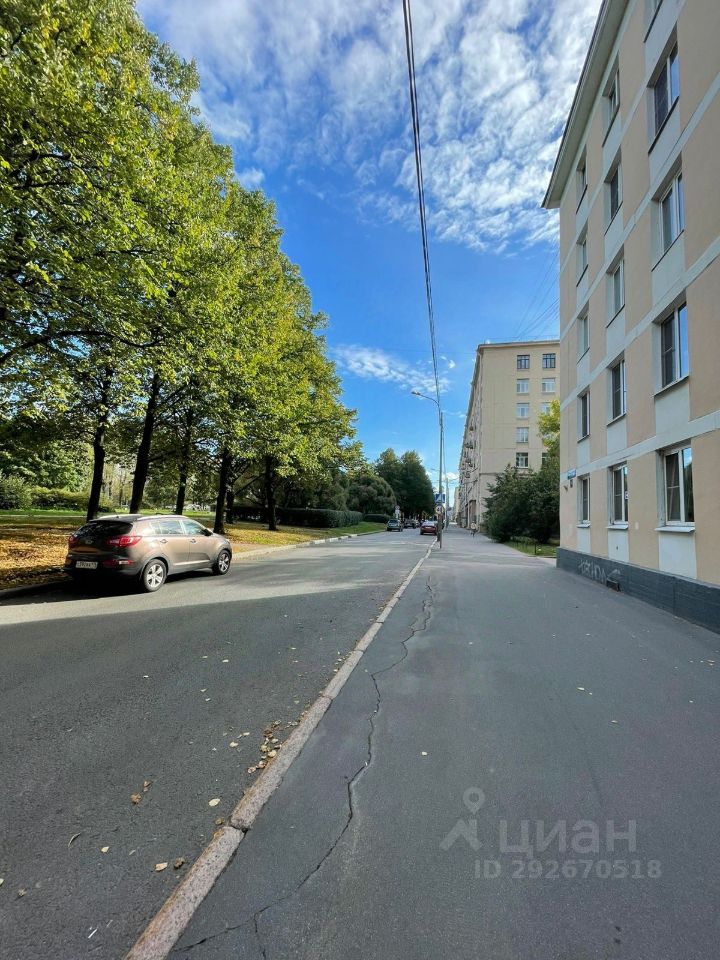 Продажа двухкомнатной квартиры 42.3м² просп. Юрия Гагарина, 31, Санкт ...