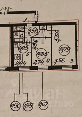 2-комн.кв., 48 м², этаж 2