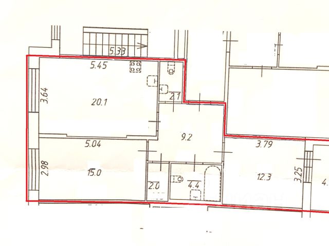 2-комн., 65 м², 2/11 этаж