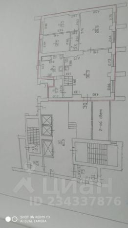 3-комн.кв., 111 м², этаж 2