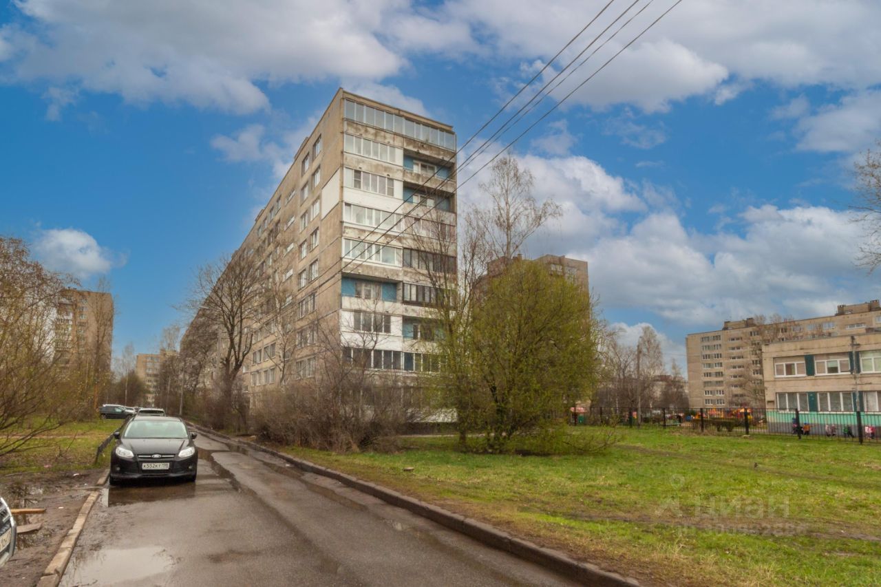 Продаю двухкомнатную квартиру 46,8м² ул. Димитрова, 6К2, Санкт-Петербург,  м. Проспект Славы - база ЦИАН, объявление 300982886