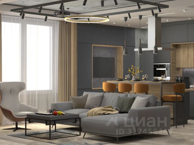 2-комн., 89 м², 2/20 этаж