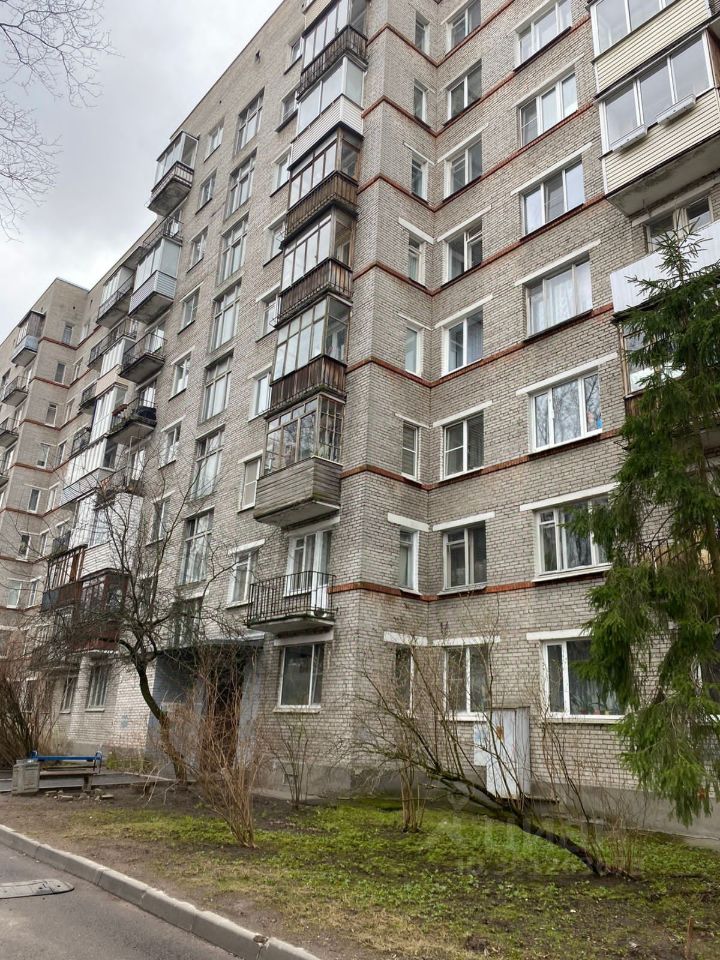 Продажа однокомнатной квартиры 30.2м? ул. Фаворского, 18, Санкт ...