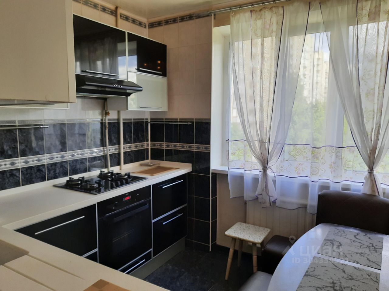 Снять двухкомнатную квартиру 54,9м² ул. Ивана Фомина, 13К1,  Санкт-Петербург, м. Проспект Просвещения - база ЦИАН, объявление 304350921