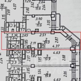 студия, 24 м², этаж 17