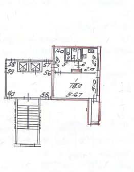 1-комн.кв., 33 м², этаж 10