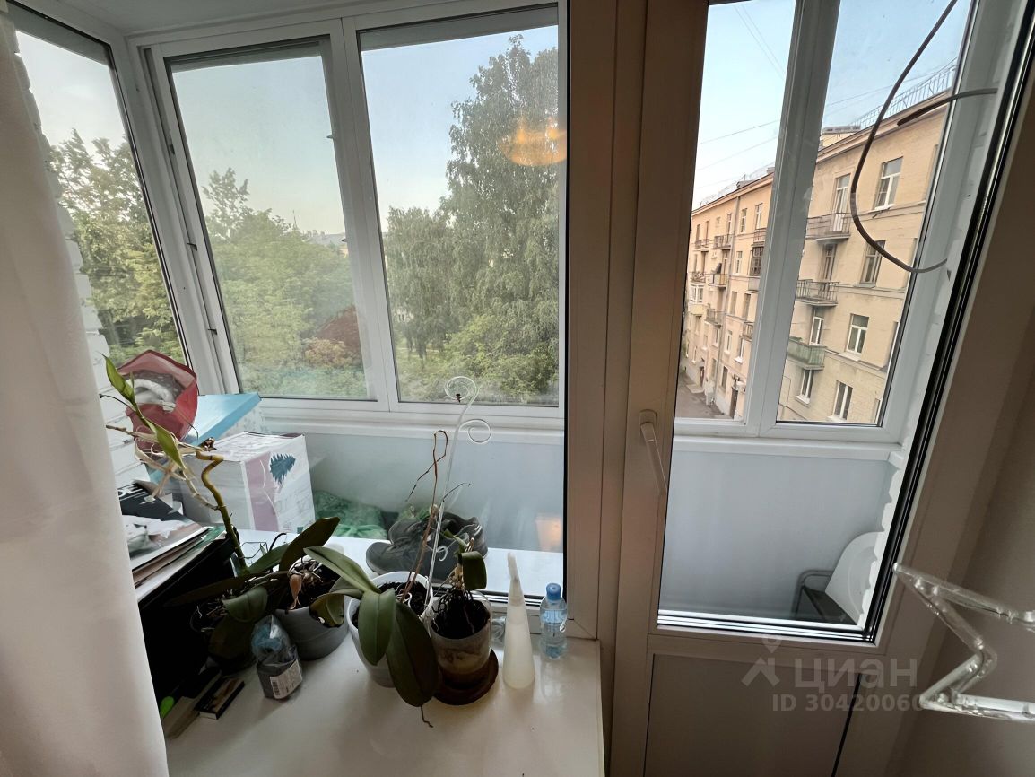 Продажа трехкомнатной квартиры 55,9м² Варшавская ул., 54, Санкт-Петербург,  м. Парк Победы - база ЦИАН, объявление 304200604