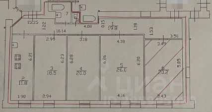 4-комн.кв., 120 м², этаж 7