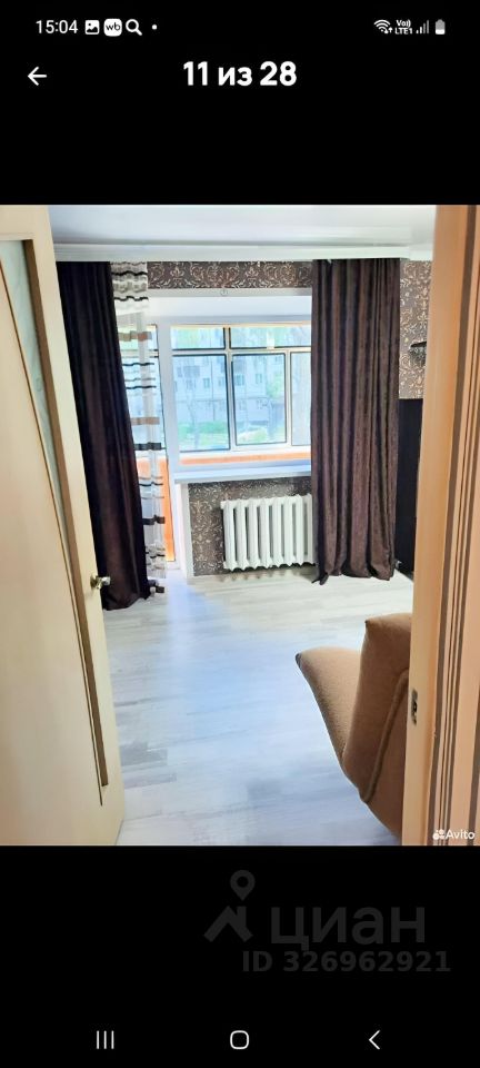 1-к кв. Мордовия, Саранск ул. Попова, 43 (30.5 м²)