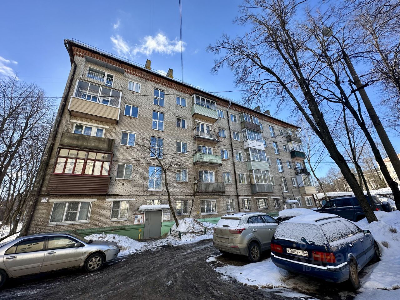 Продажа двухкомнатной квартиры 44,6м² просп. Красной Армии, 195/1, Сергиев  Посад, Московская область, Сергиево-Посадский район - база ЦИАН, объявление  299416969