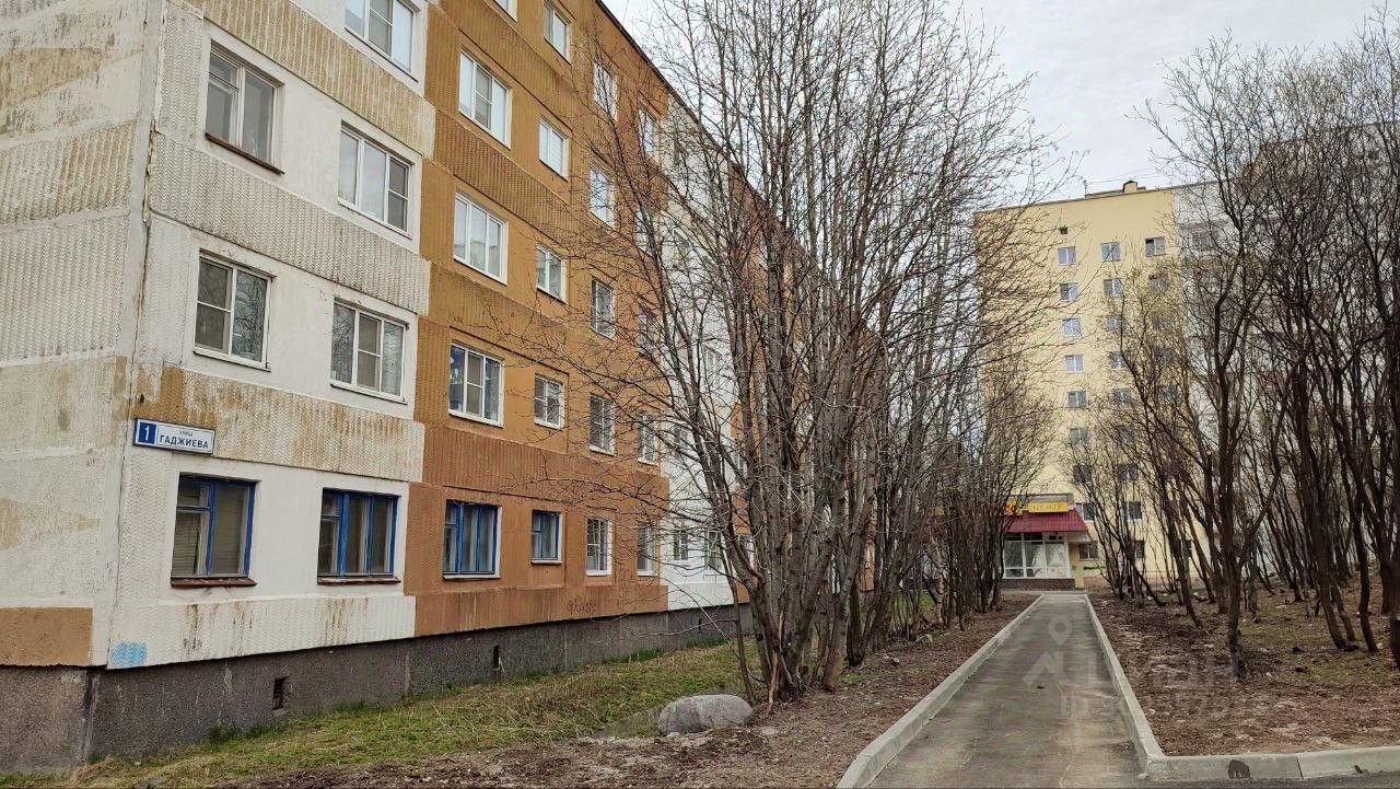 Купить квартиру на улице Гаджиева в городе Североморск, продажа квартир во  вторичке и первичке на Циан. Найдено 3 объявления