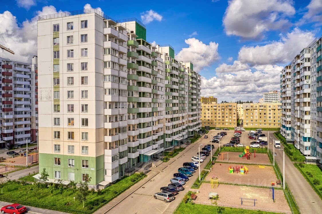 Продажа двухкомнатной квартиры 54м² Московское ш., 286, Санкт-Петербург,  Шушары поселок, м. Шушары - база ЦИАН, объявление 293713930