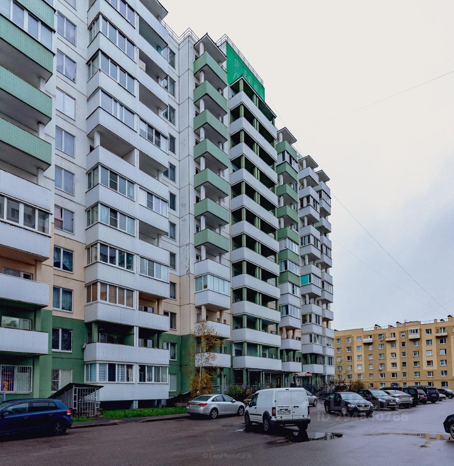 Продажа двухкомнатной квартиры 53.7м² Московское ш., 286, Санкт ...