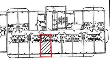 студия, 25 м², этаж 14