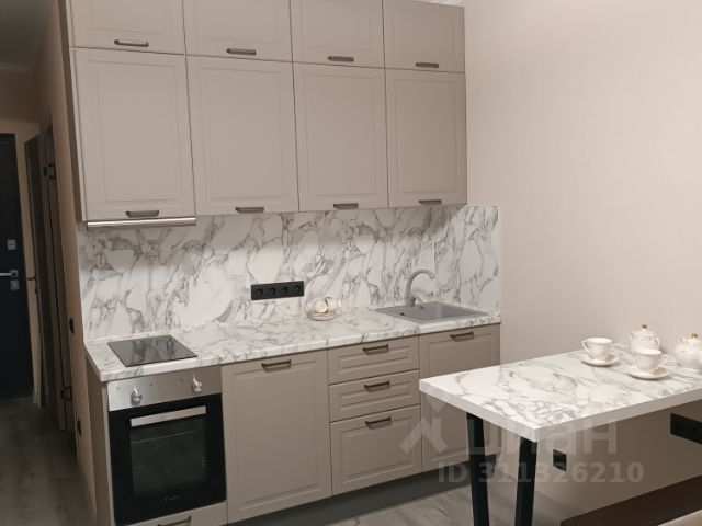 Студия, 23,4 м², 12/25 этаж