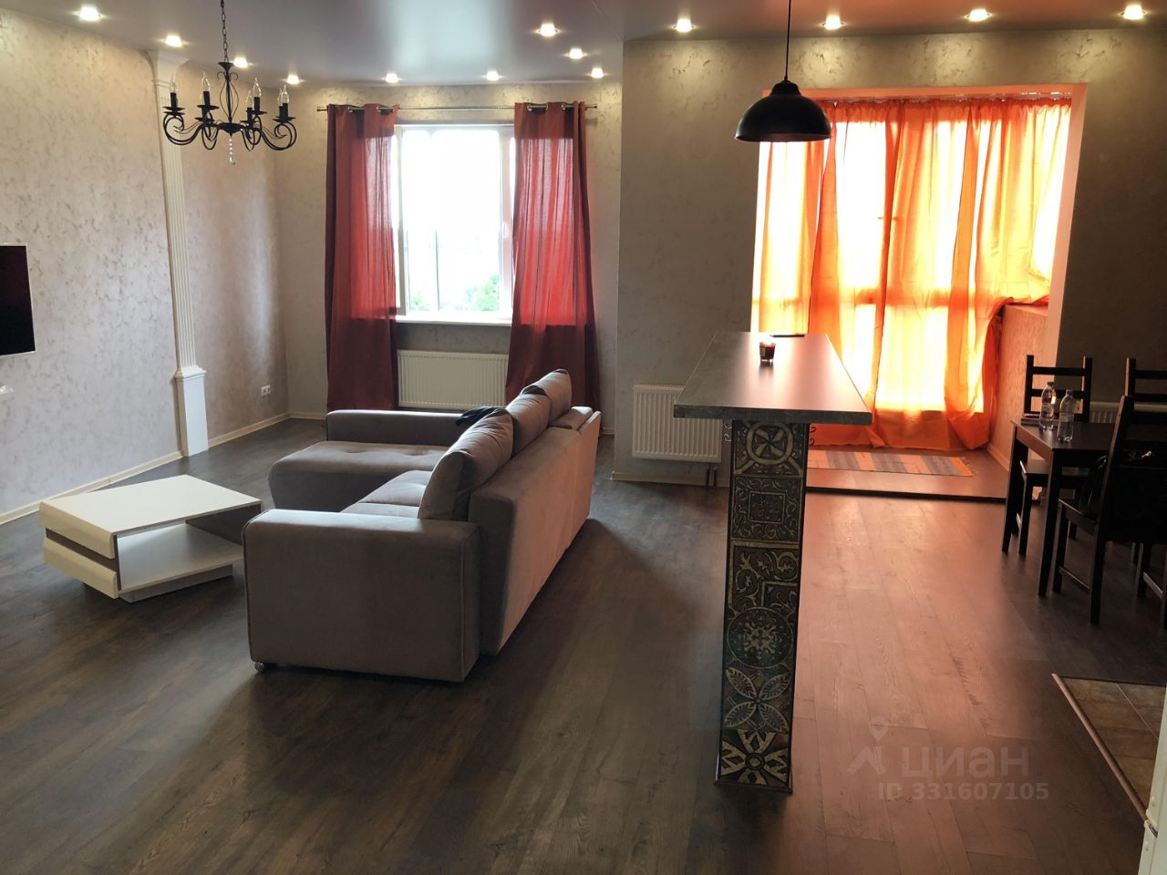 2-комнатная квартира, 78 м² — фото 4
