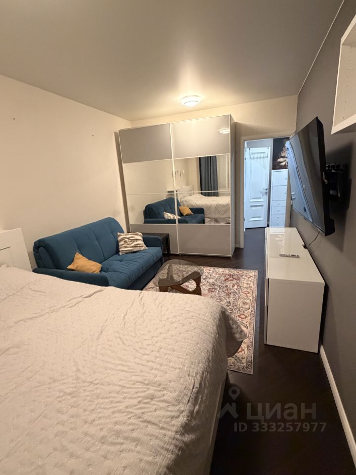 1-комнатная квартира, 40 м² — фото 5