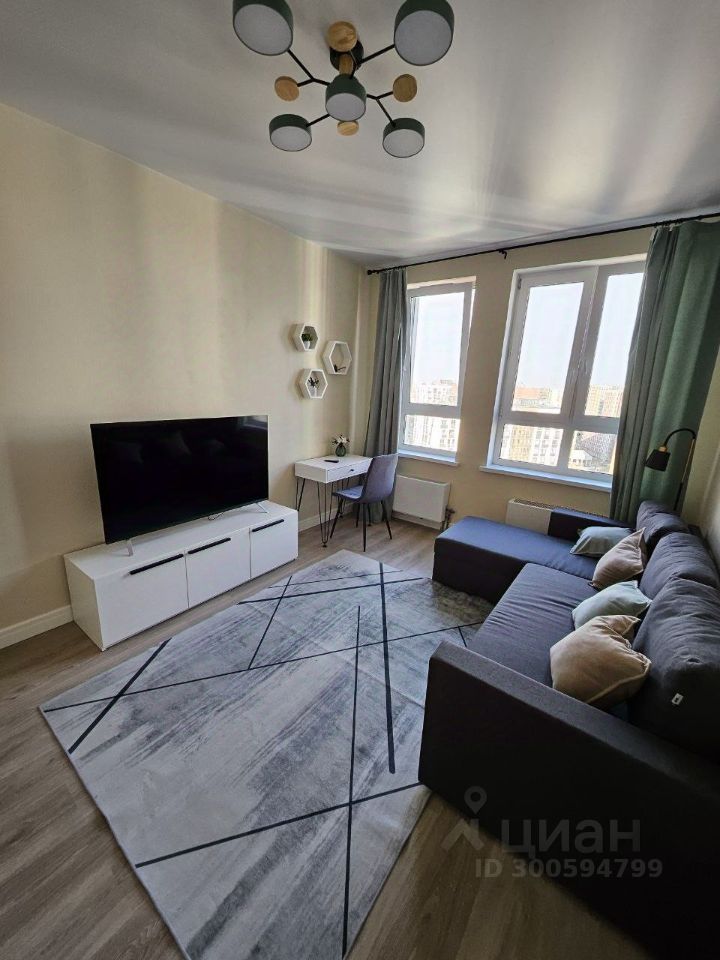 1-комнатная квартира, 37 м² — фото 3