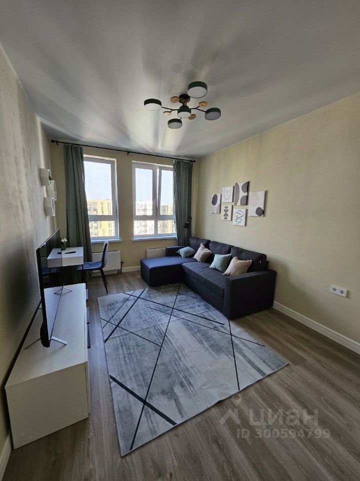 1-комнатная квартира, 37 м² — фото 1