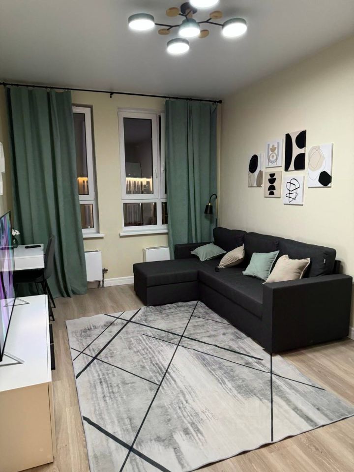 1-комнатная квартира, 37 м² — фото 2